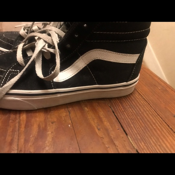 Black high top vans - Picture 4 of 5